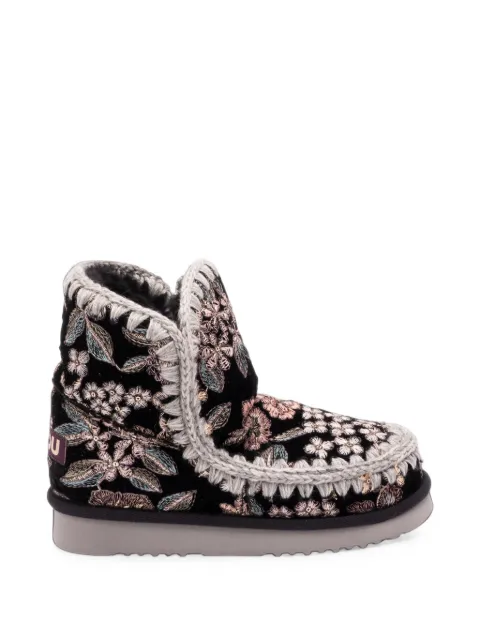 Mou Eskimo 18 Botanical boots Black MUFW101146K