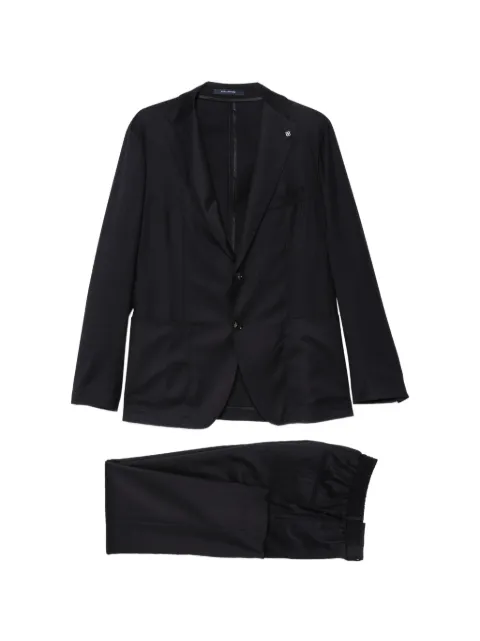 Tagliatore Dakar drawstring-waist suit Blue ADAKAR22K14520038
