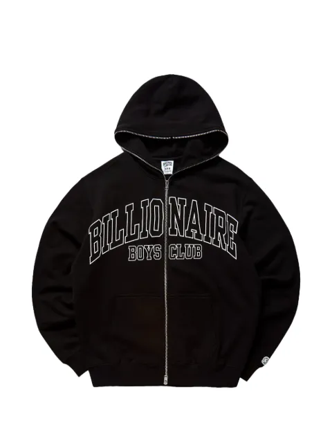 Billionaire Boys Club logo-print zip-up hoodie Black 8616303BLK