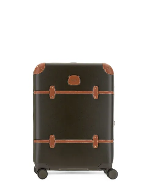 Bric's Bellagio leather-trimmed suitcase Green BBG38301