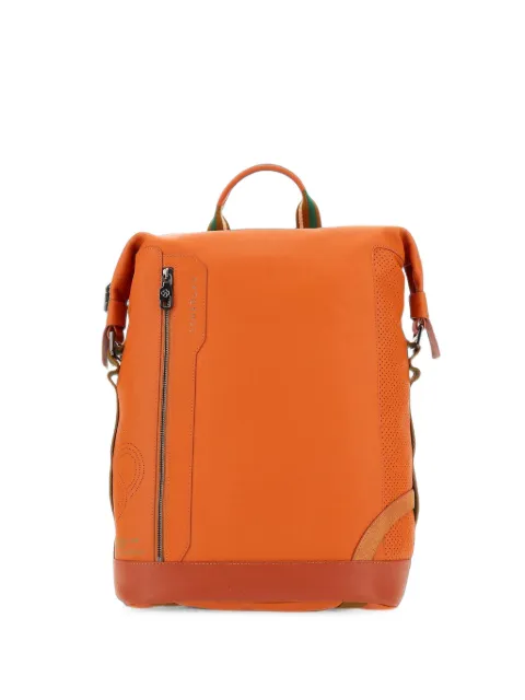 Scharlau Blondin leather backpack Orange BA10L01OR