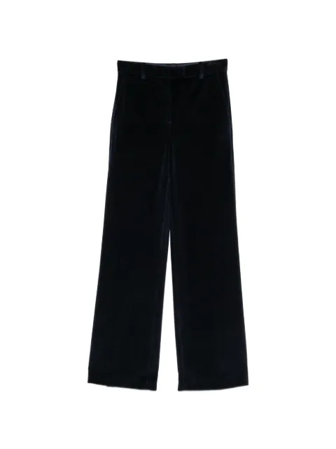 Circolo 1901 velvet wide-leg trousers Black FD4063G012
