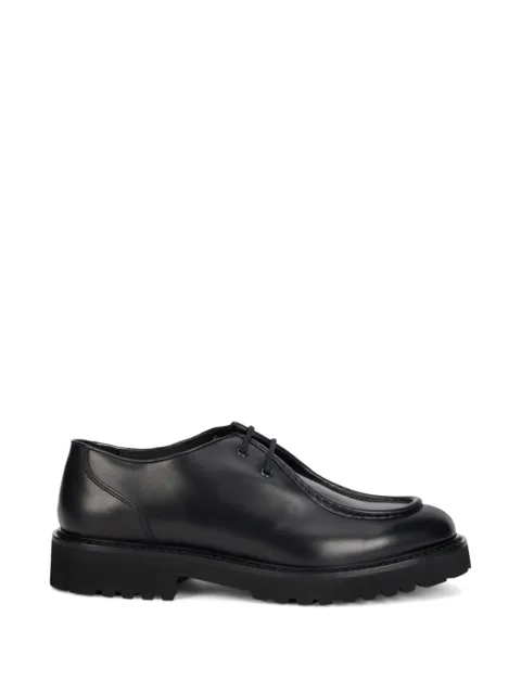 Doucal's lace-up leather shoes Black 2737PHILUF