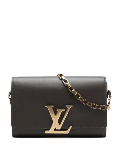Louis Vuitton Pre-Owned 2010-2026 Calfskin Louise Chain GM shoulder bag Brown OPRU136573ULMU2L