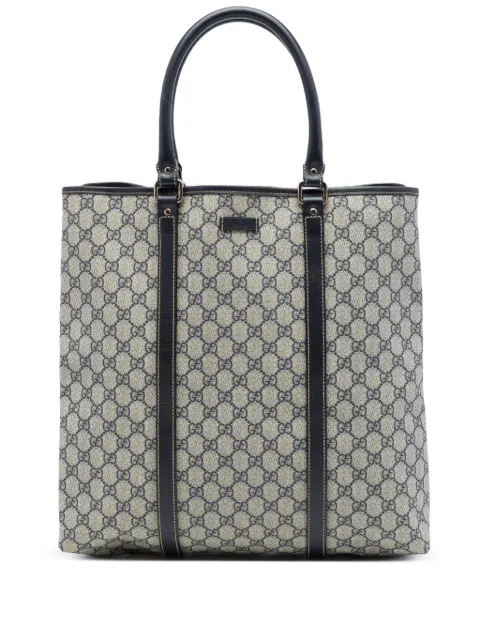Gucci Pre-Owned 2016-2026 GG Supreme Joy Vertical tote bag Neutrals QEFRP68TN03OTV9G