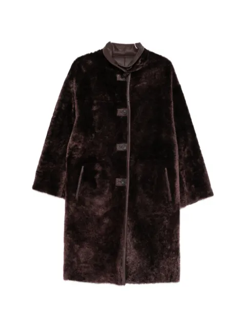 JOSEPH reversible shearling coat Brown JF010065