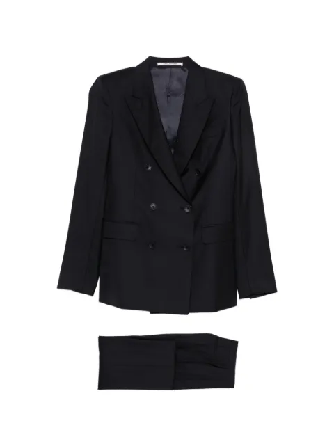 Tagliatore T-Parigi double-breasted peak-lapels suit Blue TPARIGI10BAD070001