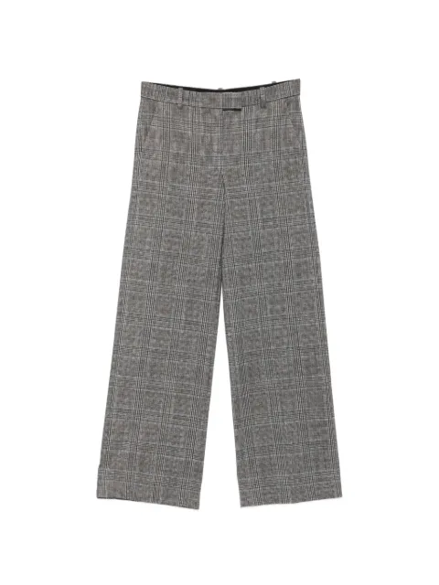 Circolo 1901 Prince of Wales check trousers Grey FD4119LAVAG