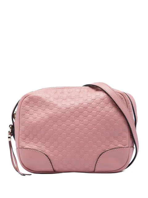 Gucci Pre-Owned 2016-2026 Microguccissima Bree crossbody bag Pink R2PSR9BTQFDE50O2