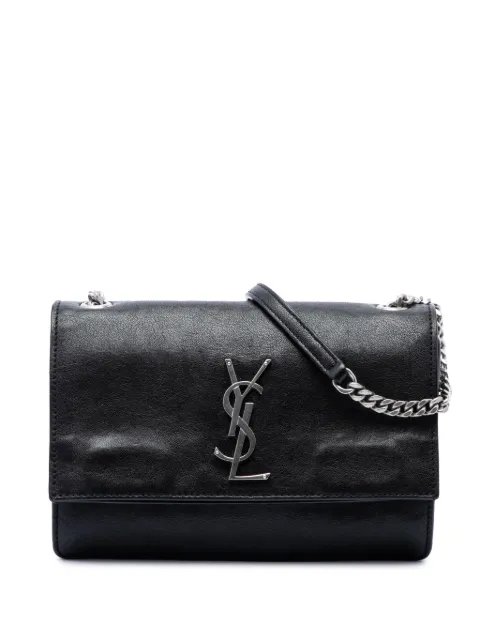 Saint Laurent Pre-Owned 2018 Small Calfskin Monogram Sunset crossbody bag Black PI8NWN8HKIJS0RPX