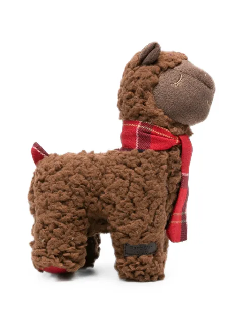Barbour fleece-textured dog toy Brown DAC0141