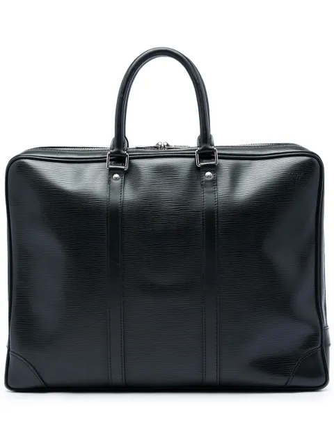 Louis Vuitton Pre-Owned 2011 Epi Porte Documents Voyage business bag Black IX78OHZ7ZI3P5XKX