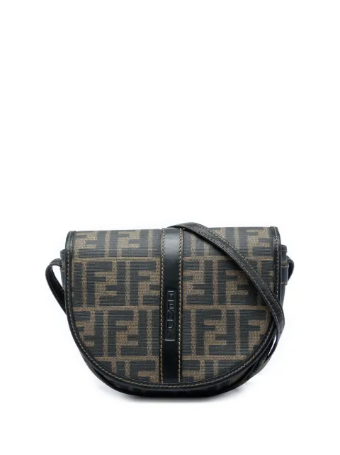 Fendi Pre-Owned 20th Century Zucca Canvas crossbody bag Brown C164CALC27Y6CCAH
