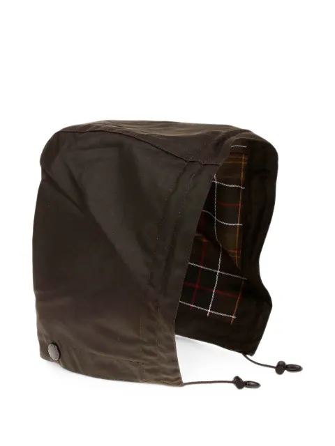 Barbour waxed cotton hood Green MHO0003MHO