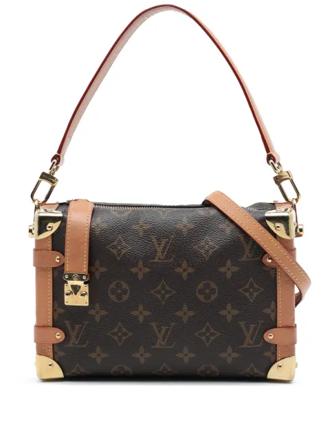 Louis Vuitton Pre-Owned 2022-2026 Monogram Side Trunk MM satchel Brown XDTD1QME9GDMUL6B
