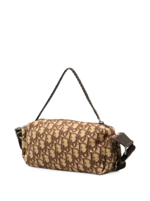 Christian Dior Pre-Owned 2006 Oblique Canvas Flight shoulder bag Brown BIHWKB35BD945LG3