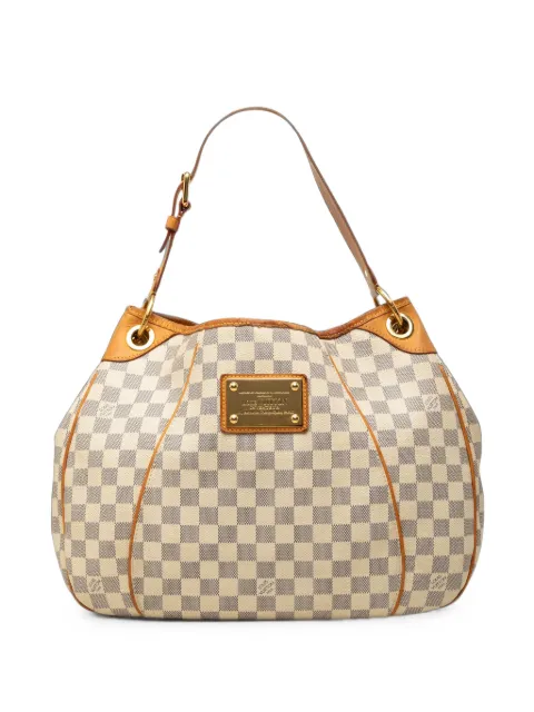 Louis Vuitton Pre-Owned 2008-2013 Damier Azur Galliera PM shoulder bag White 58HJSNKB86AHX3IY