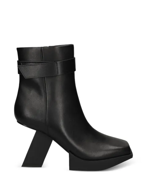United Nude sculptural platform ankle boots Black CONSTRUCTBOOTIEHI