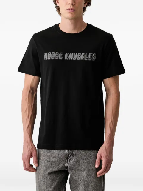 Moose Knuckles logo-print T-shirt Black M36MT719