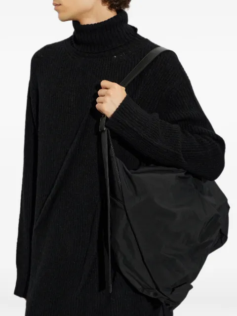 Discord Yohji Yamamoto ruched shoulder bag Black DVI056030