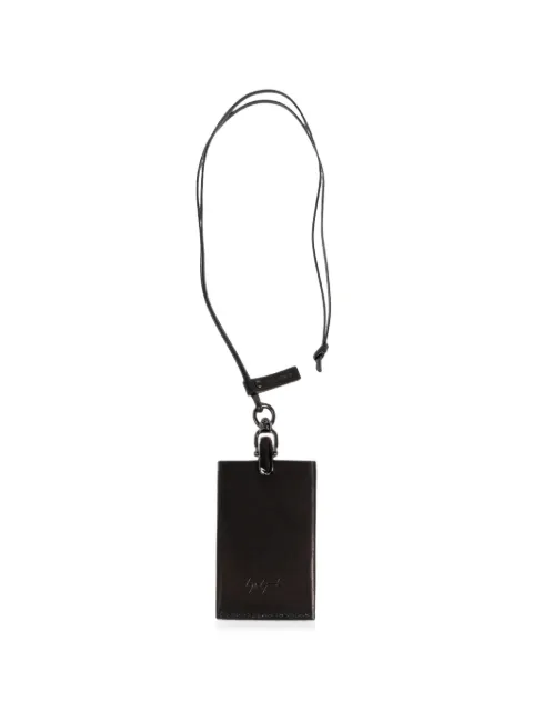 Discord Yohji Yamamoto leather card holder Black DVA027010