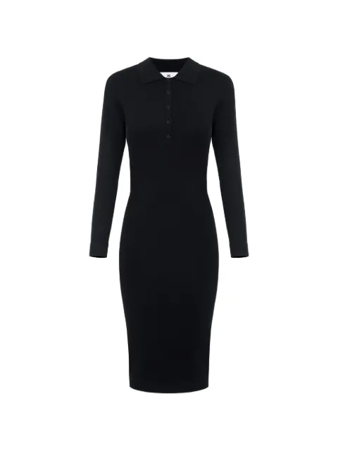 Elisabetta Franchi dress in knit fabric Black AM59S67E2