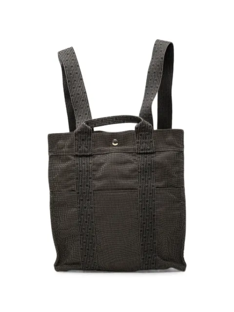 Hermès Pre-Owned 1990-2010 Canvas Herline MM backpack Grey RH3IJ767PH7V11RU