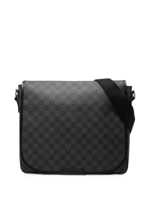 Louis Vuitton Pre-Owned 2011 Damier Graphite Daniel MM crossbody bag Black WS176IFR41U7VEPM