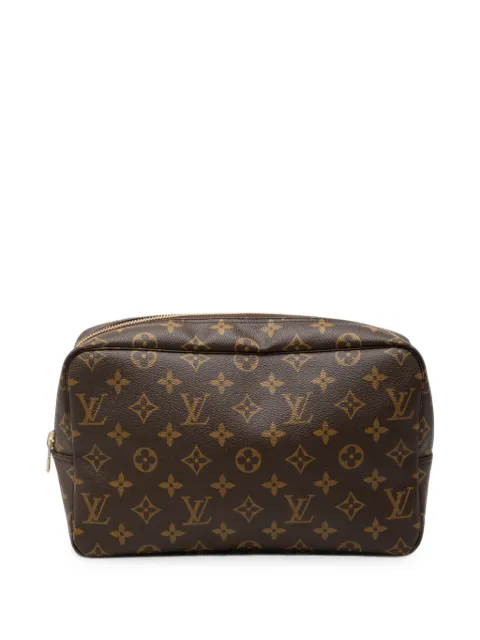 Louis Vuitton Pre-Owned 1990 Monogram Trousse Toilette 28 clutch bag Brown Y198JMJZLPJ49F6F