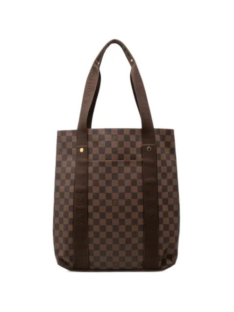Louis Vuitton Pre-Owned 2009 Damier Ebene Cabas Beaubourg tote bag Brown MYXC93Q62150349Q