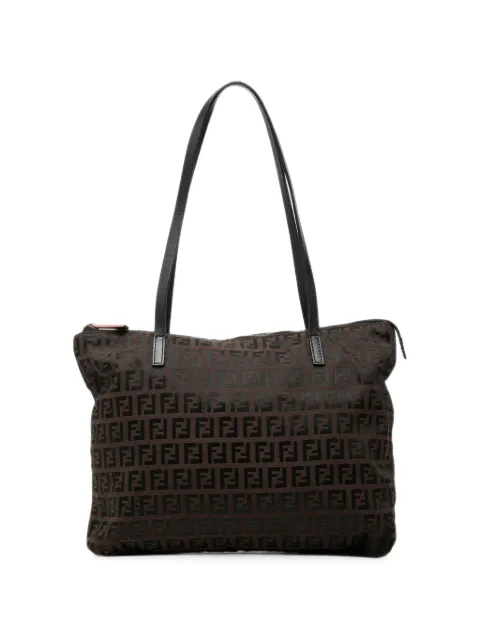 Fendi Pre-Owned 2000-2010 Zucchino Canvas tote bag Brown K92M2K2P1U39GADN