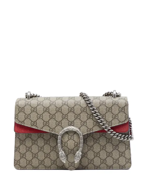 Gucci Pre-Owned 2016-2026 Medium GG Supreme Dionysus shoulder bag Neutrals WQ6WBY3KRCON6TDR