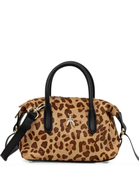 Patrizia Pepe leopard-print shoulder bag Neutrals 8B0099L056