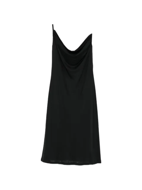 PUCCI Pre-Owned cowl-neck slip dress Black CSVM9431