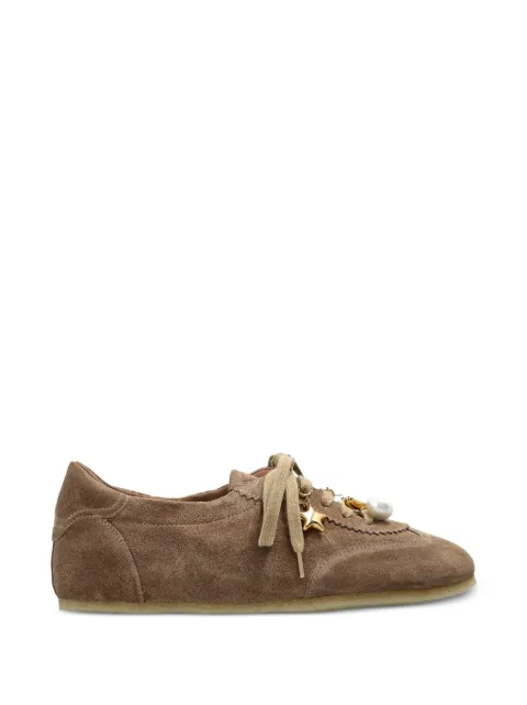 AGL Hoola Hoop Charms suede sneakers Brown D562019PGFERGU