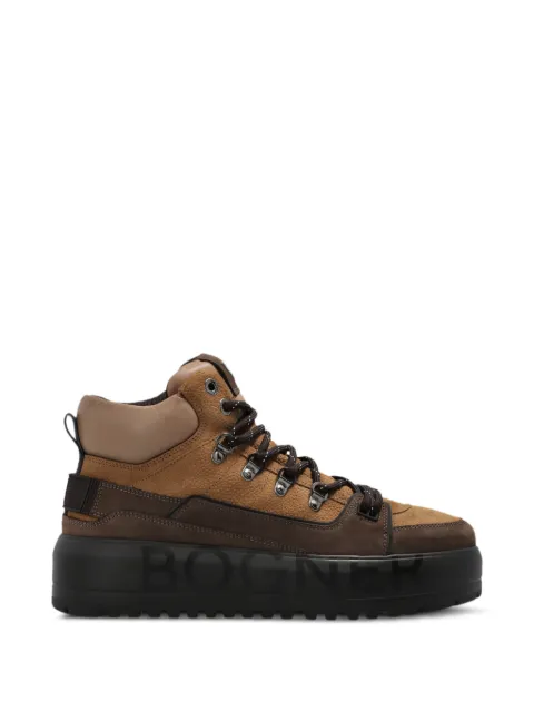 BOGNER Antwerp panelled leather ankle boots Brown ANTWERPM14A0
