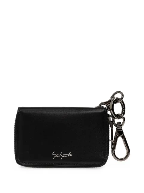 Discord Yohji Yamamoto leather pouch keychain Black DVA047930
