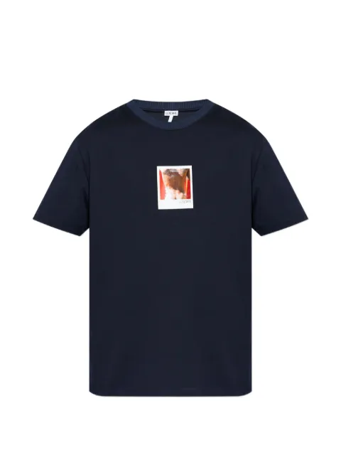 LOEWE photo-print T-shirt Blue H526Y22XDH