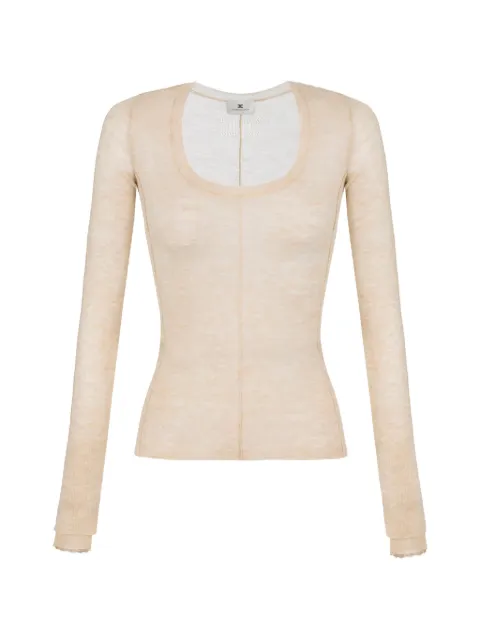 Elisabetta Franchi wool jumper Neutrals MK07W68E2