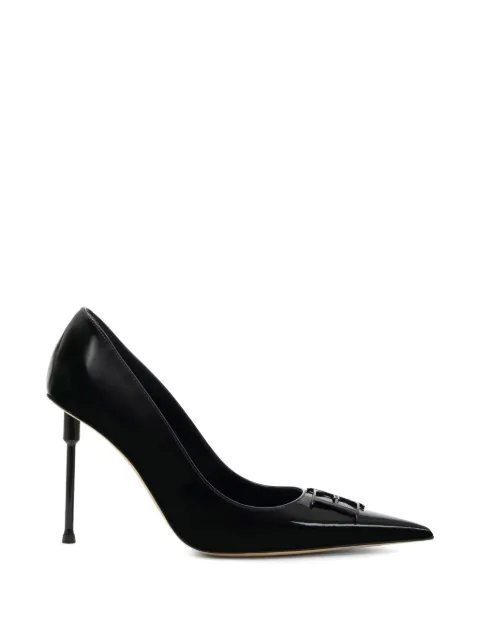 Elisabetta Franchi patent-leather pumps Black SA34L66E2