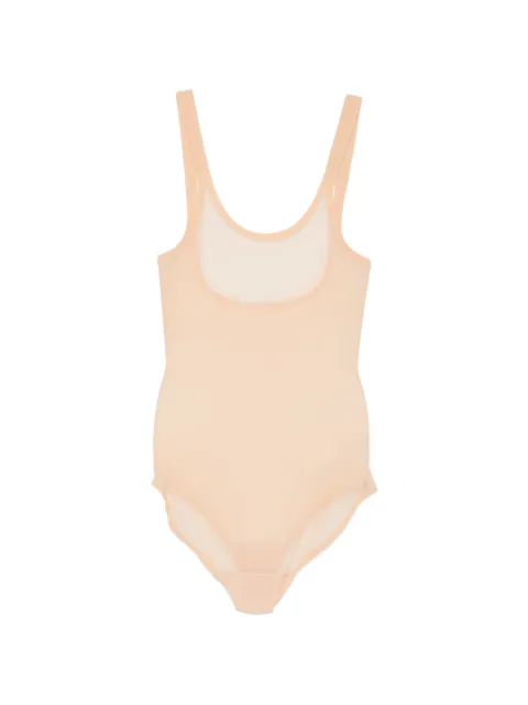 Wolford scoop-neck mesh bodysuit Neutrals 4W3003792234545