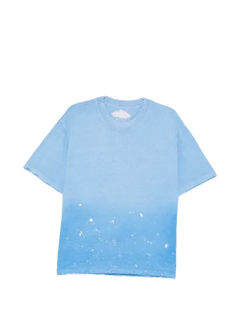 PALE CLOUD graphic-print T-shirt Blue PALECLD5011