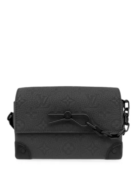 Louis Vuitton Pre-Owned 2021-2026 Monogram Taurillon Steamer Wearable Wallet crossbody bag Black 6R549PNQMKKV0J16