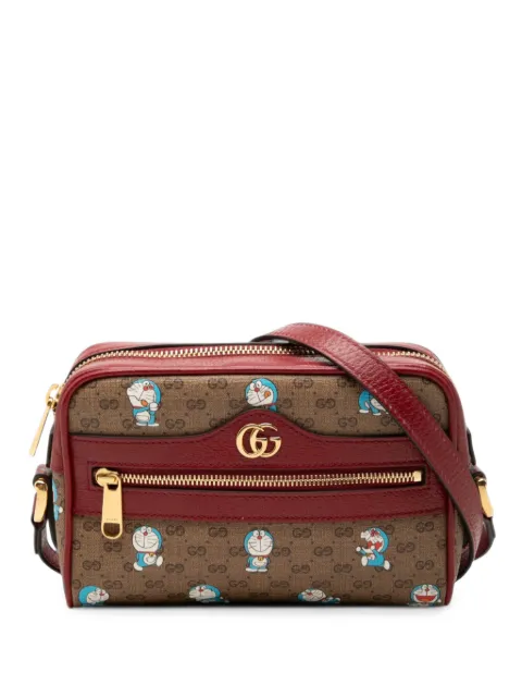 Gucci Pre-Owned 2000-2015 Mini GG Supreme Doraemon Camera Bag crossbody bag Neutrals 46K6JM4UQEN89GVW