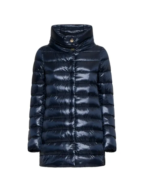 Herno Amelia quilted coat Blue PI0505DIC12017