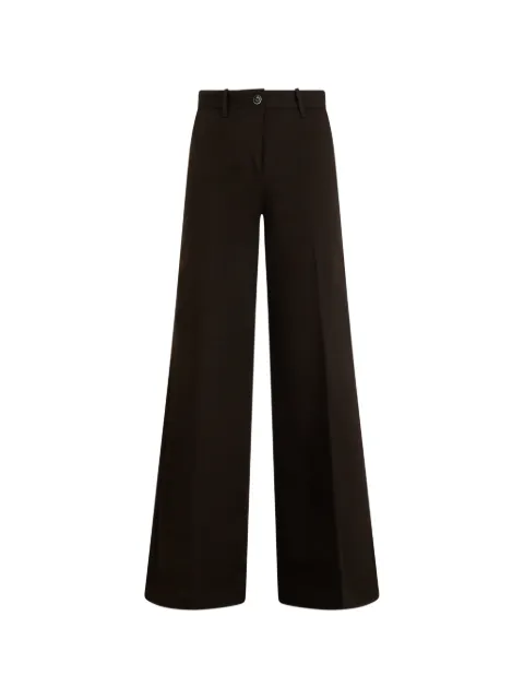 Nine In The Morning wide-leg tailored trousers Black NAC160Z32