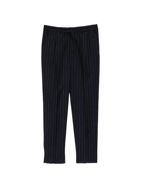 Caruso pinstripe pleated trousers Blue SR18AZ171115