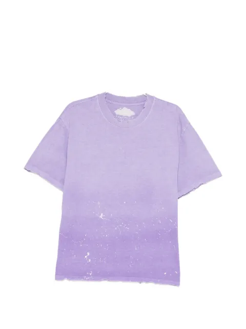 PALE CLOUD graphic-print T-shirt Purple PALECLD5011