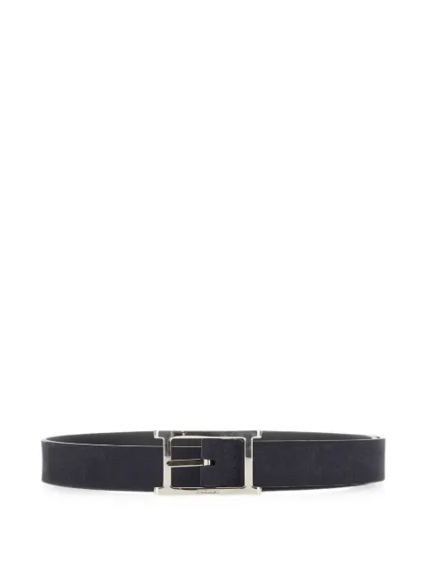 Orciani Nabucco Double reversible leather belt Black U08343ANBD