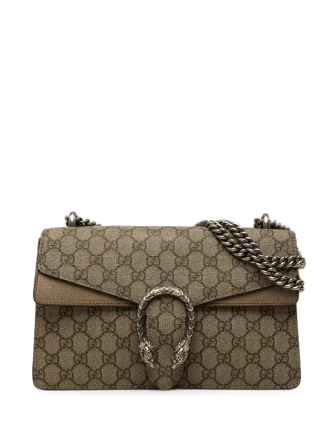 Gucci Pre-Owned 2016-2026 Medium GG Supreme Dionysus shoulder bag Neutrals U80PFUUE9DQVFRQF